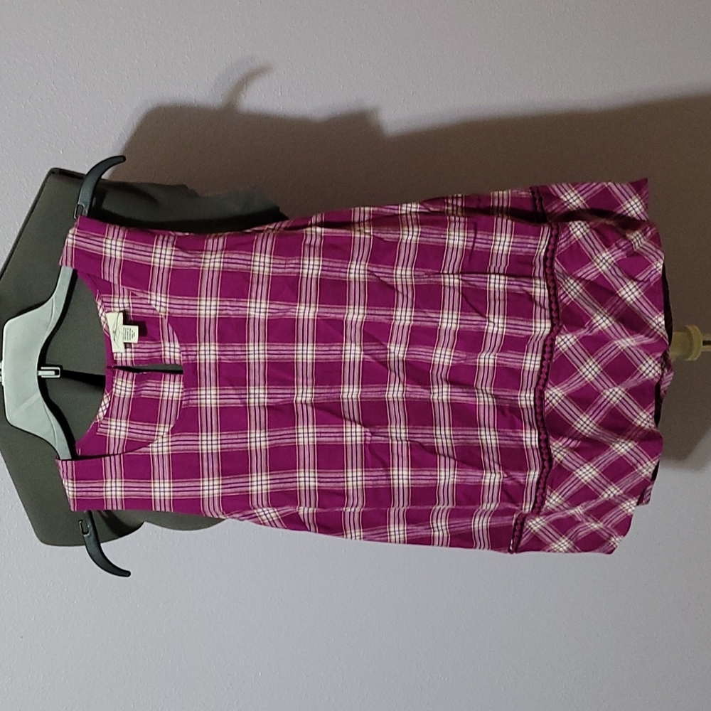 St John's Bay Fuchsia Blouse Sleeveless